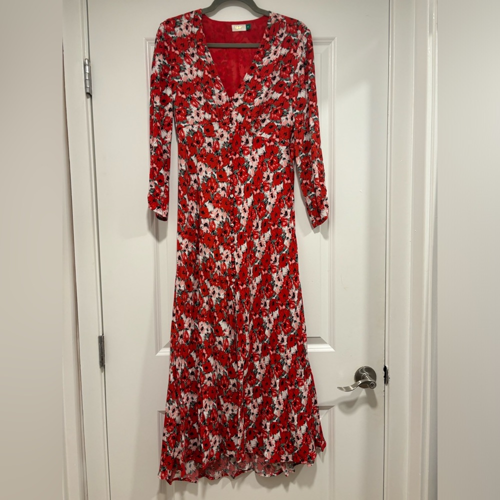 RIXO London Poppy Dress size M- Worn 2 times
